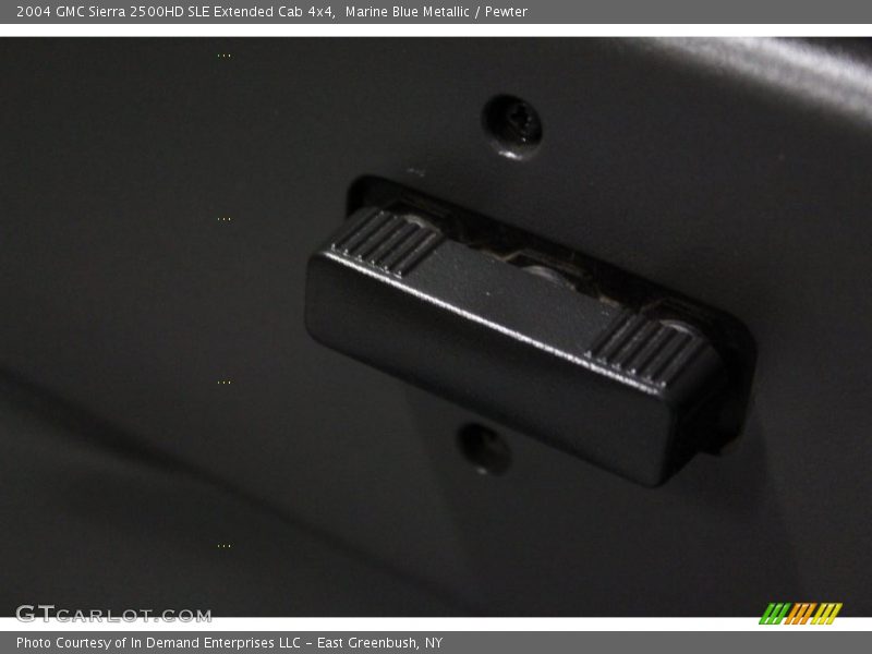 Marine Blue Metallic / Pewter 2004 GMC Sierra 2500HD SLE Extended Cab 4x4