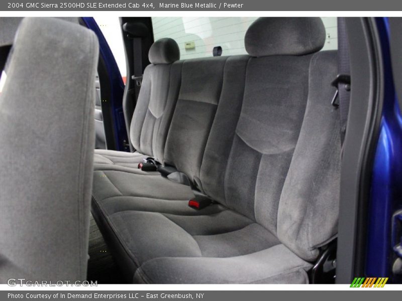 Rear Seat of 2004 Sierra 2500HD SLE Extended Cab 4x4