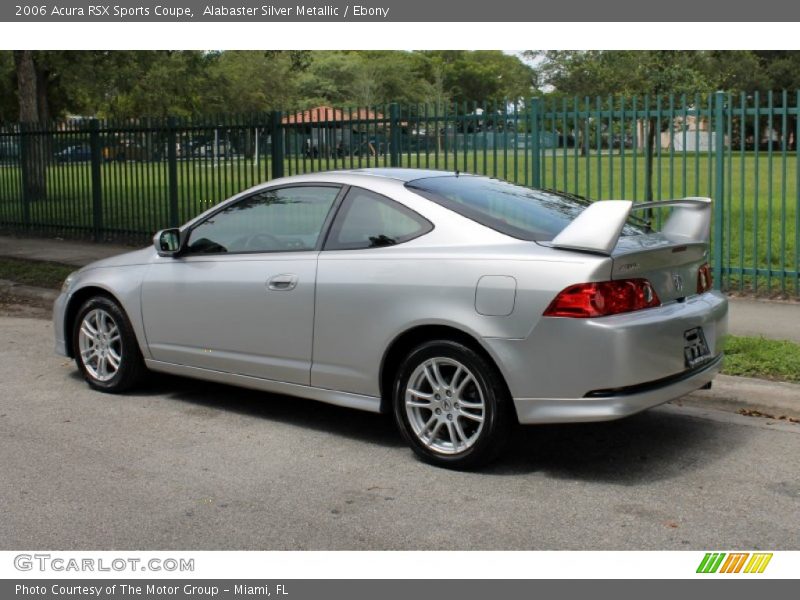 Alabaster Silver Metallic / Ebony 2006 Acura RSX Sports Coupe