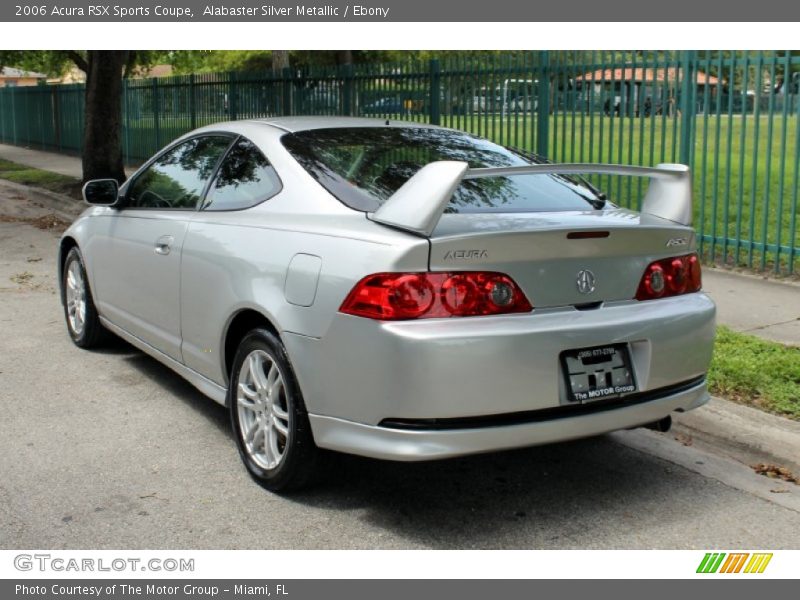 Alabaster Silver Metallic / Ebony 2006 Acura RSX Sports Coupe
