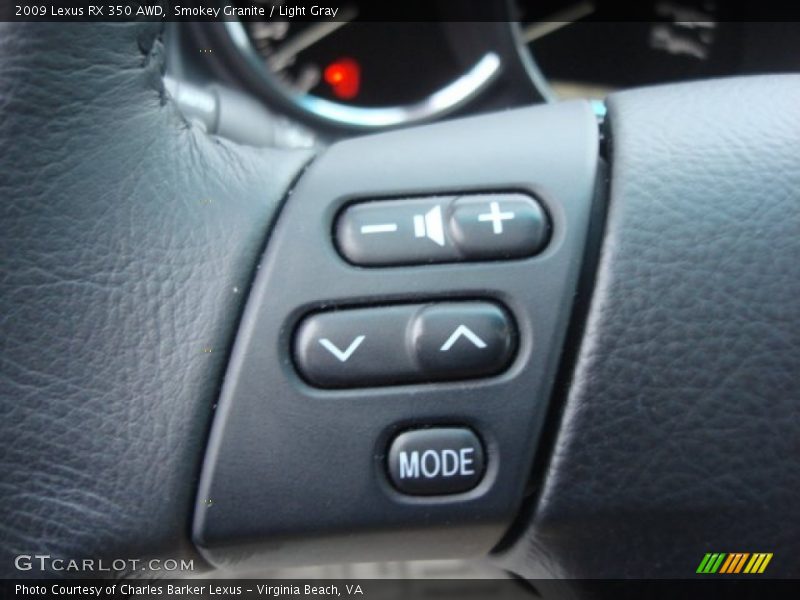 Smokey Granite / Light Gray 2009 Lexus RX 350 AWD