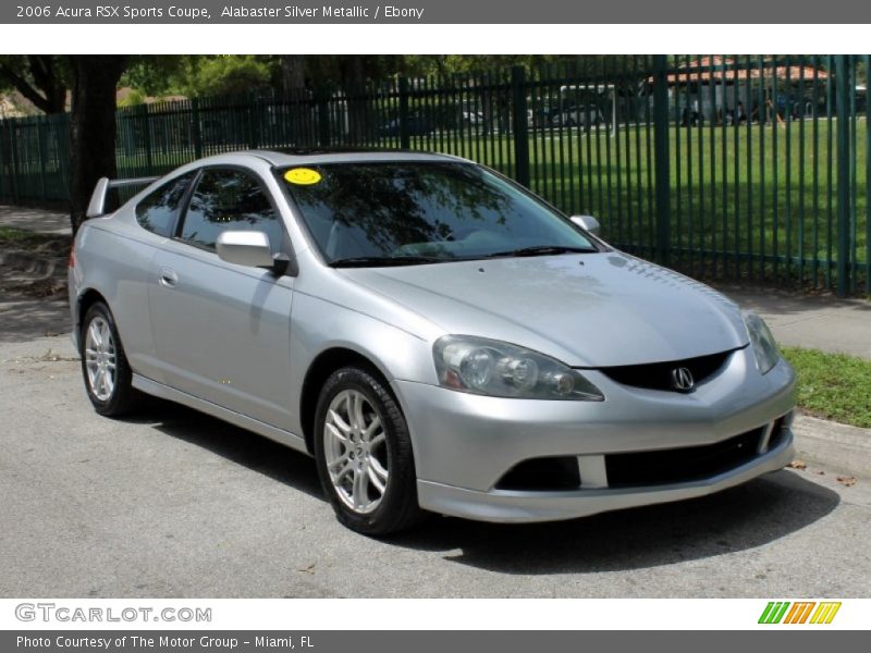 Alabaster Silver Metallic / Ebony 2006 Acura RSX Sports Coupe