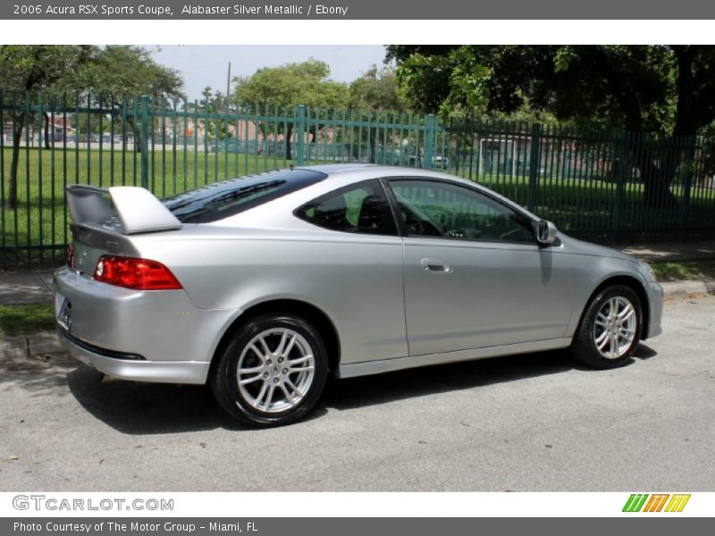 Alabaster Silver Metallic / Ebony 2006 Acura RSX Sports Coupe