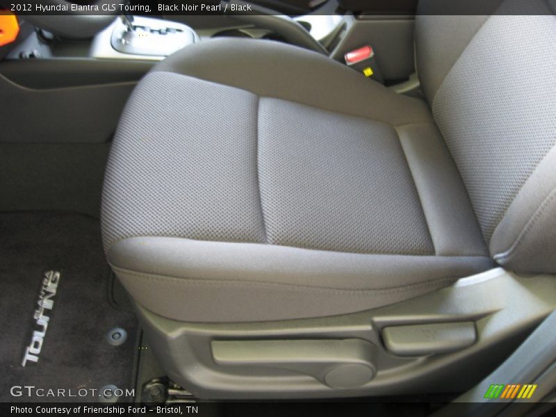Black Noir Pearl / Black 2012 Hyundai Elantra GLS Touring