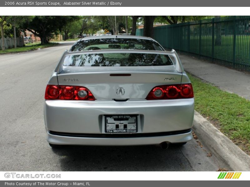 Alabaster Silver Metallic / Ebony 2006 Acura RSX Sports Coupe