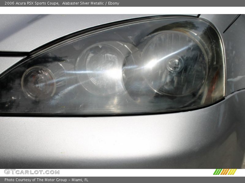 Alabaster Silver Metallic / Ebony 2006 Acura RSX Sports Coupe