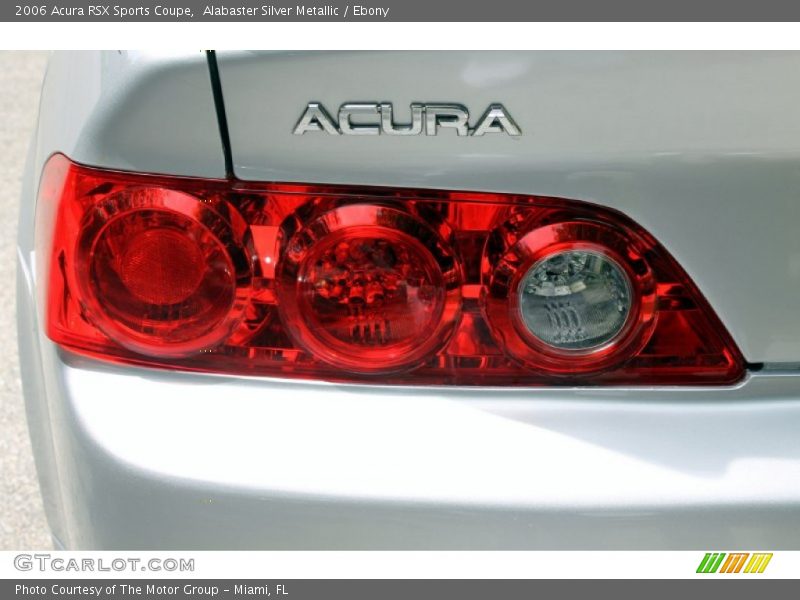 Alabaster Silver Metallic / Ebony 2006 Acura RSX Sports Coupe