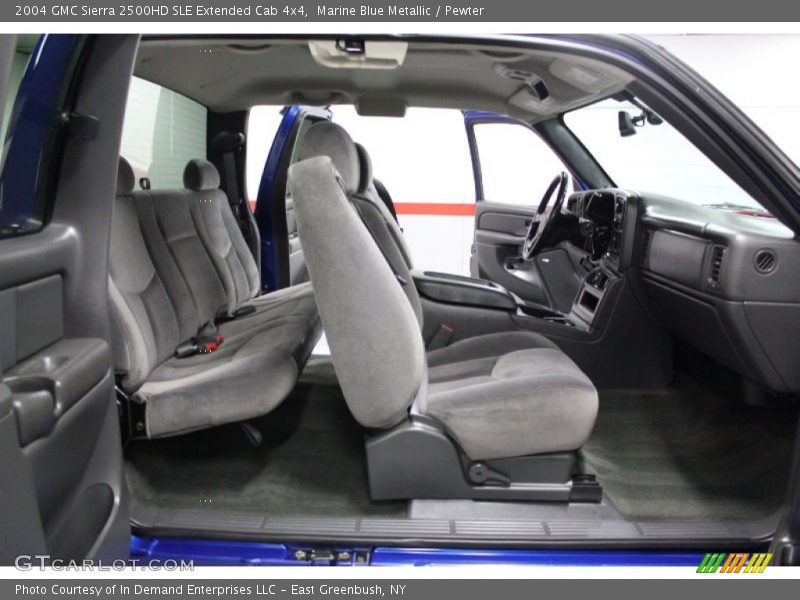  2004 Sierra 2500HD SLE Extended Cab 4x4 Pewter Interior