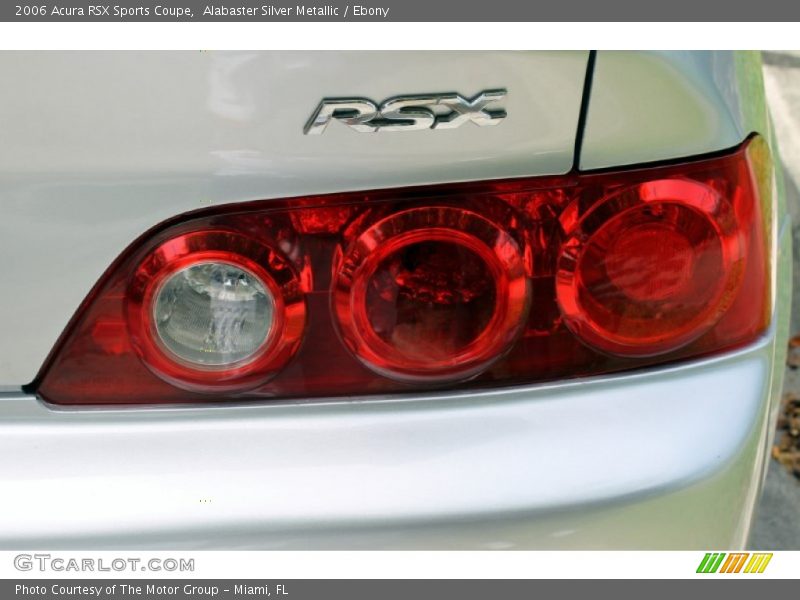 Alabaster Silver Metallic / Ebony 2006 Acura RSX Sports Coupe