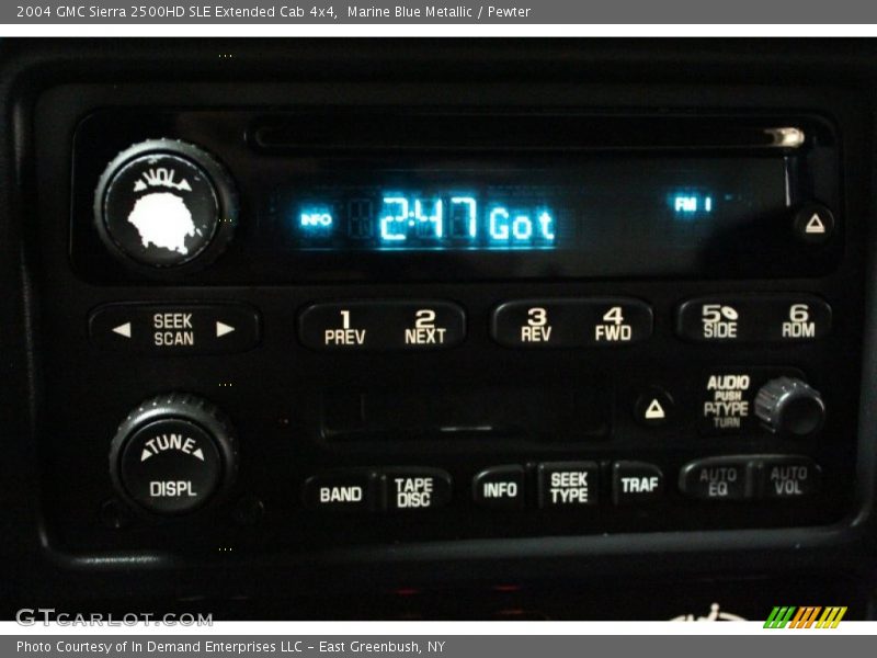 Audio System of 2004 Sierra 2500HD SLE Extended Cab 4x4