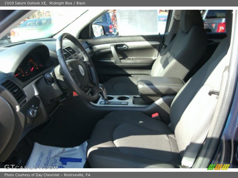 Midnight Blue / Black 2009 Saturn Outlook XE