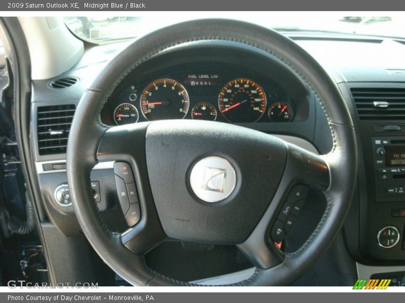 Midnight Blue / Black 2009 Saturn Outlook XE