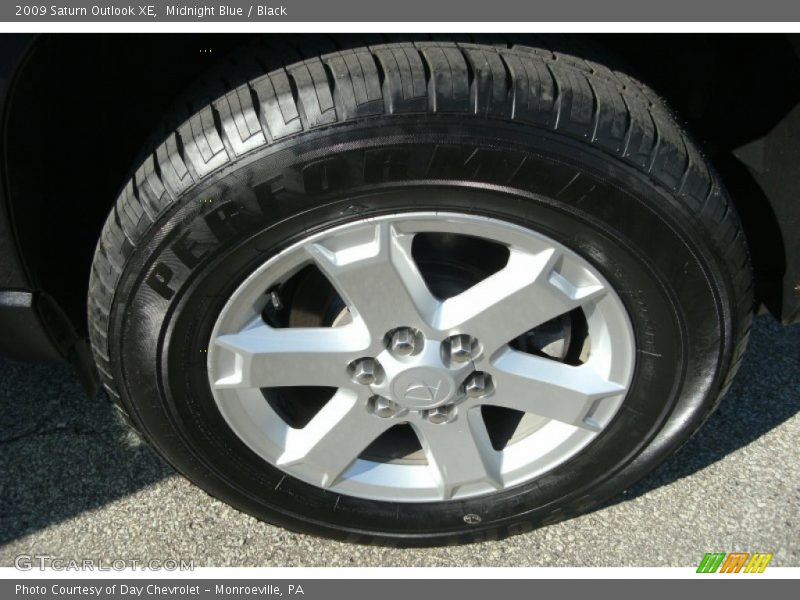 Midnight Blue / Black 2009 Saturn Outlook XE