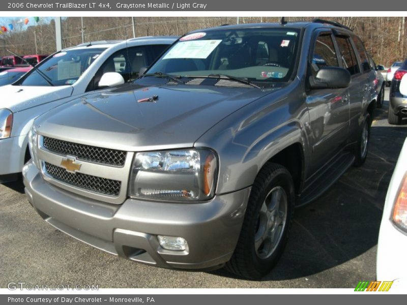 Graystone Metallic / Light Gray 2006 Chevrolet TrailBlazer LT 4x4