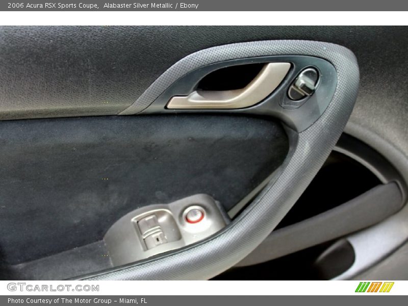 Alabaster Silver Metallic / Ebony 2006 Acura RSX Sports Coupe