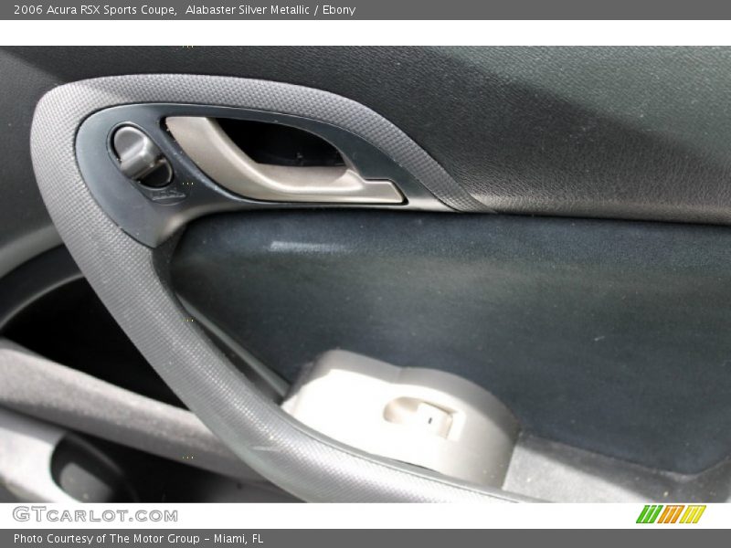 Alabaster Silver Metallic / Ebony 2006 Acura RSX Sports Coupe