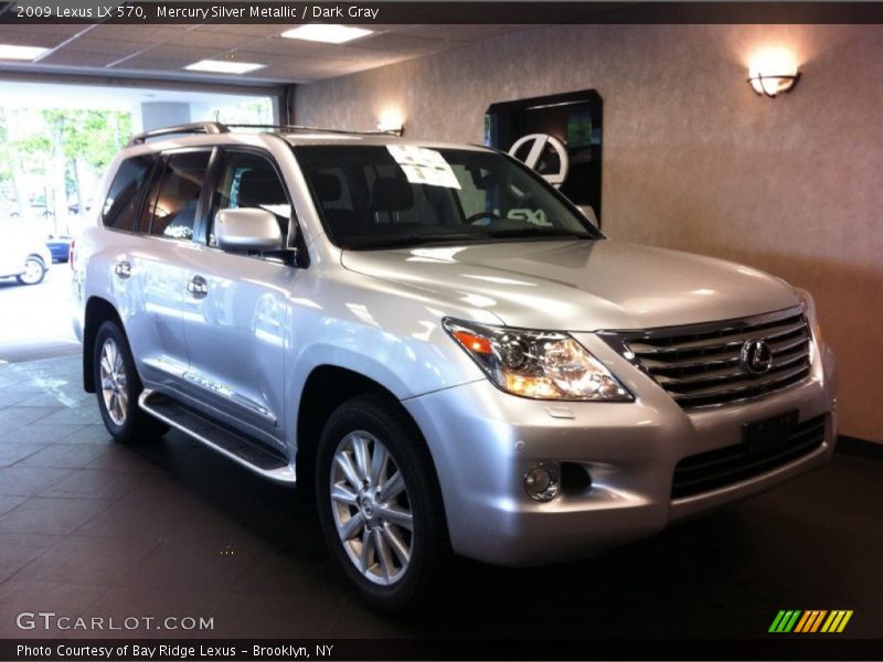 Mercury Silver Metallic / Dark Gray 2009 Lexus LX 570