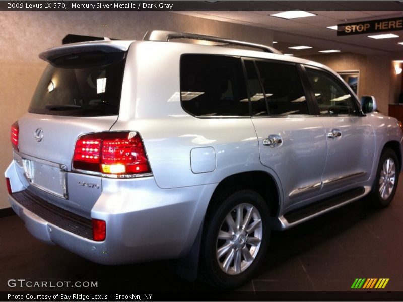 Mercury Silver Metallic / Dark Gray 2009 Lexus LX 570