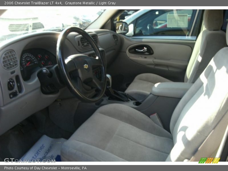 Graystone Metallic / Light Gray 2006 Chevrolet TrailBlazer LT 4x4