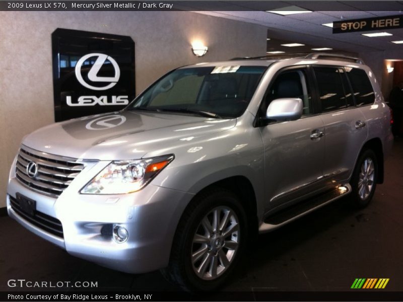 Mercury Silver Metallic / Dark Gray 2009 Lexus LX 570
