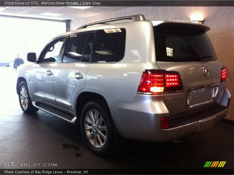 Mercury Silver Metallic / Dark Gray 2009 Lexus LX 570
