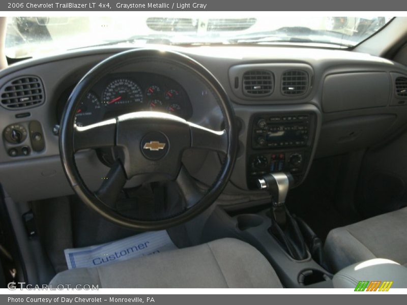Graystone Metallic / Light Gray 2006 Chevrolet TrailBlazer LT 4x4