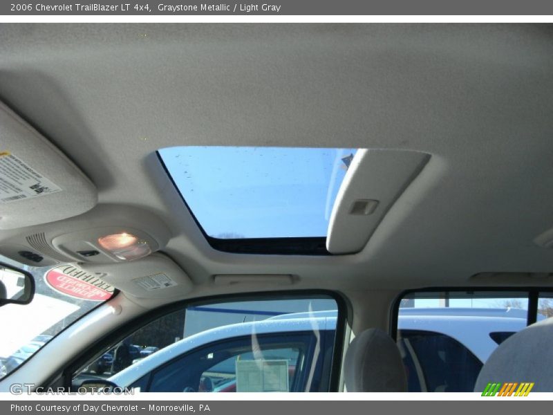 Graystone Metallic / Light Gray 2006 Chevrolet TrailBlazer LT 4x4