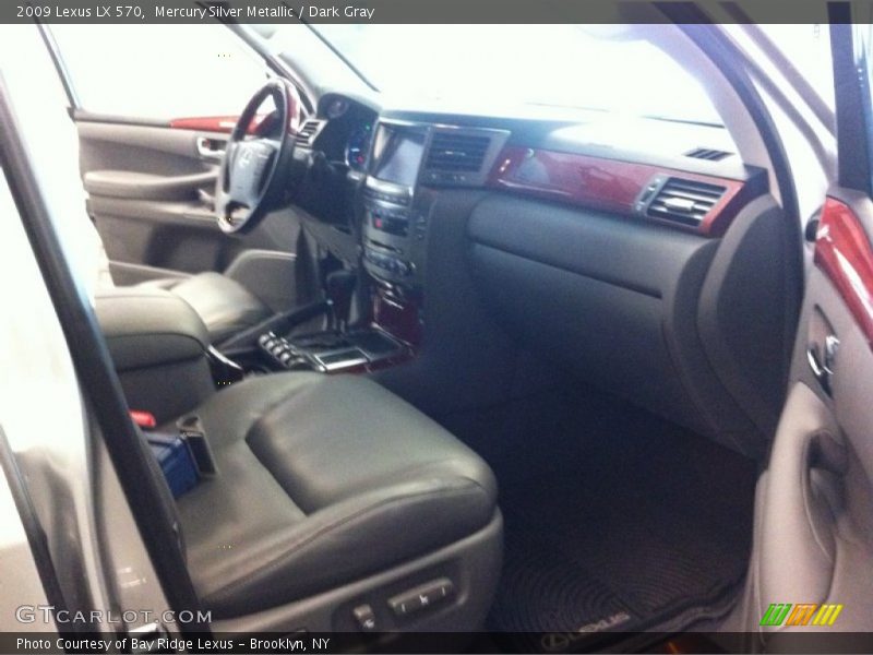 Mercury Silver Metallic / Dark Gray 2009 Lexus LX 570