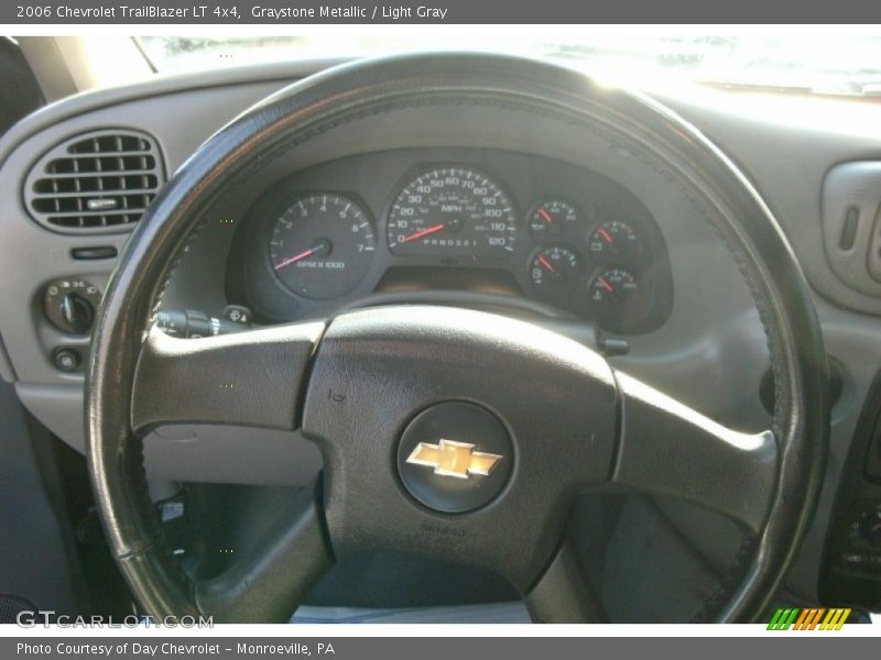 Graystone Metallic / Light Gray 2006 Chevrolet TrailBlazer LT 4x4