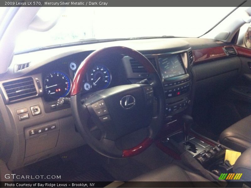 Mercury Silver Metallic / Dark Gray 2009 Lexus LX 570