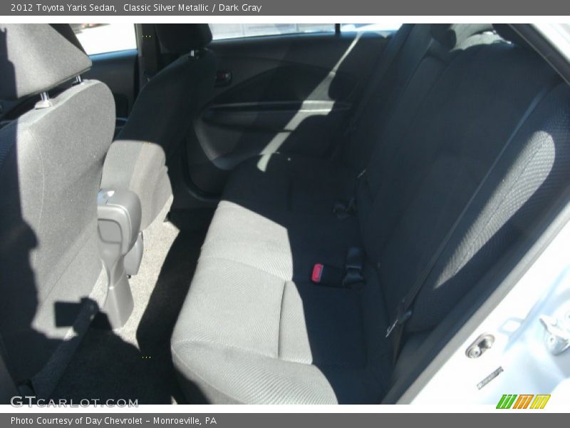 Classic Silver Metallic / Dark Gray 2012 Toyota Yaris Sedan