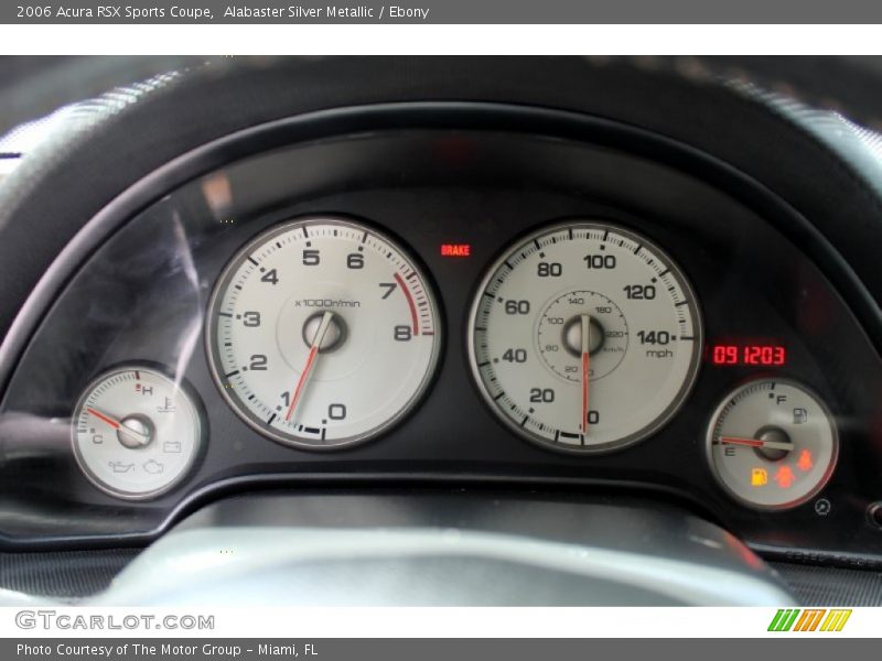  2006 RSX Sports Coupe Sports Coupe Gauges