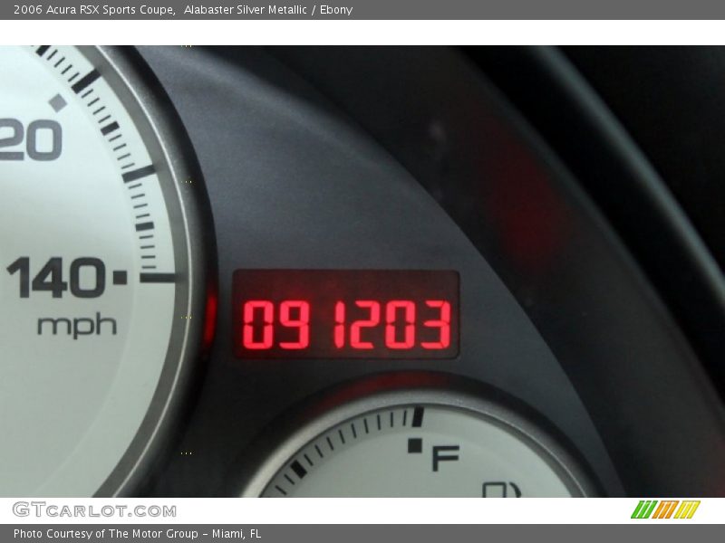 Alabaster Silver Metallic / Ebony 2006 Acura RSX Sports Coupe