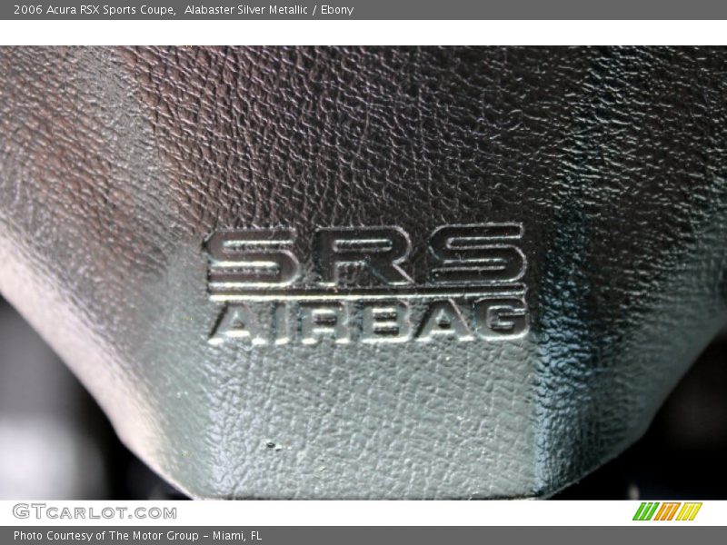 Alabaster Silver Metallic / Ebony 2006 Acura RSX Sports Coupe