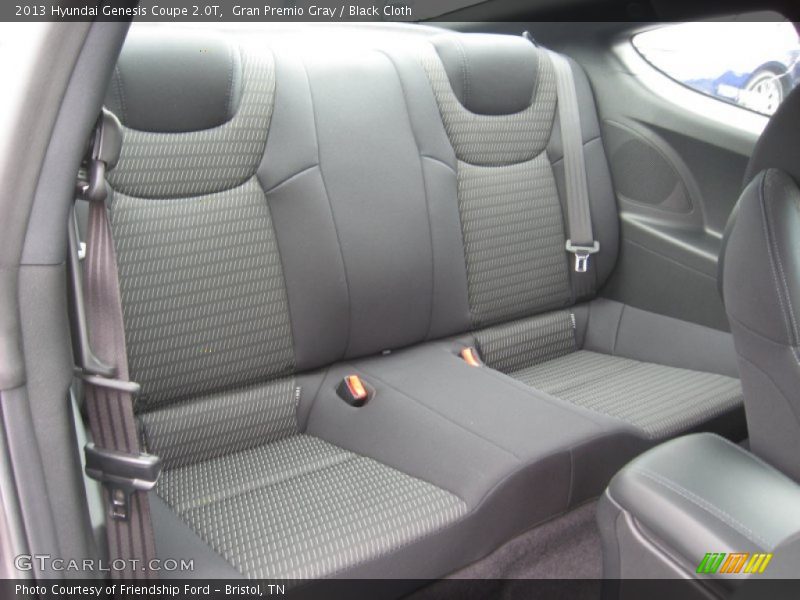 Gran Premio Gray / Black Cloth 2013 Hyundai Genesis Coupe 2.0T