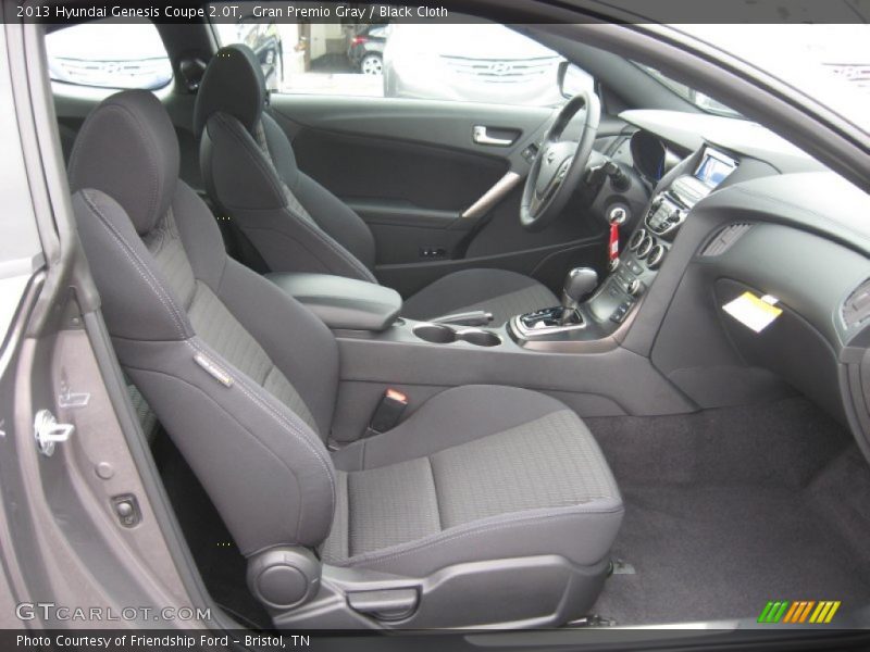 Gran Premio Gray / Black Cloth 2013 Hyundai Genesis Coupe 2.0T