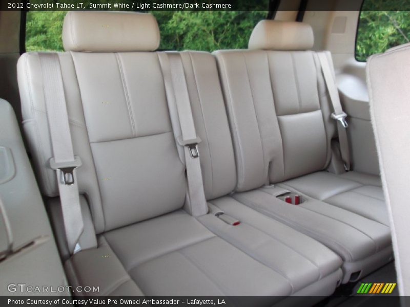 Summit White / Light Cashmere/Dark Cashmere 2012 Chevrolet Tahoe LT