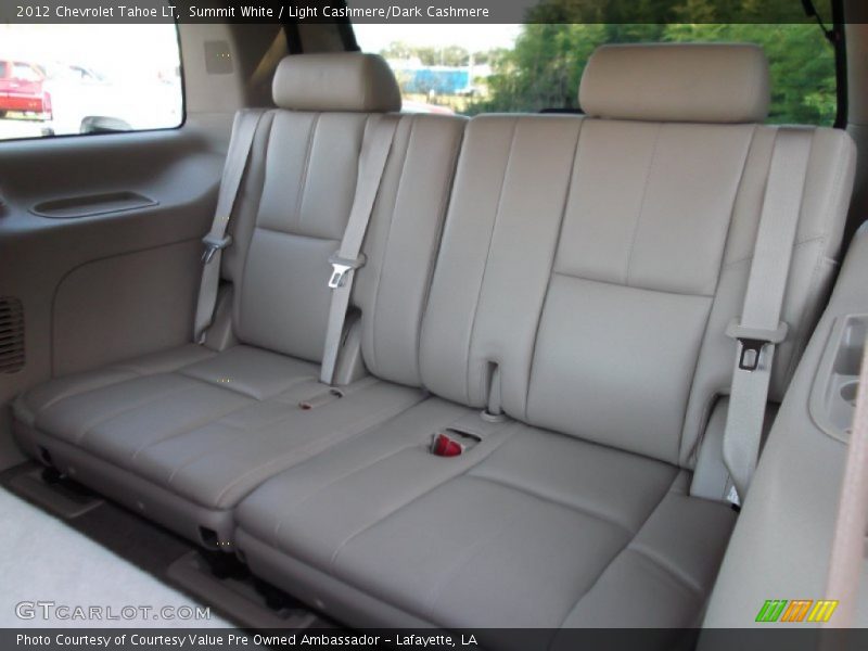 Summit White / Light Cashmere/Dark Cashmere 2012 Chevrolet Tahoe LT