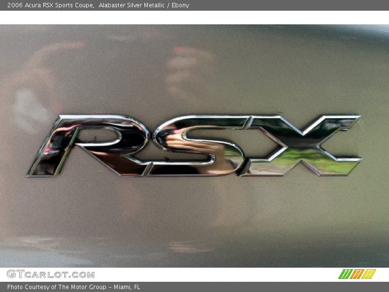 Alabaster Silver Metallic / Ebony 2006 Acura RSX Sports Coupe