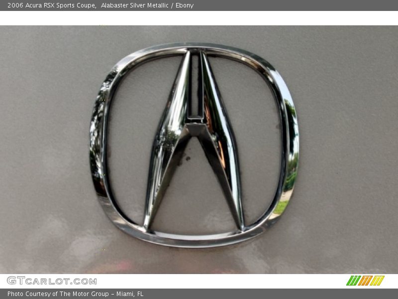 Alabaster Silver Metallic / Ebony 2006 Acura RSX Sports Coupe