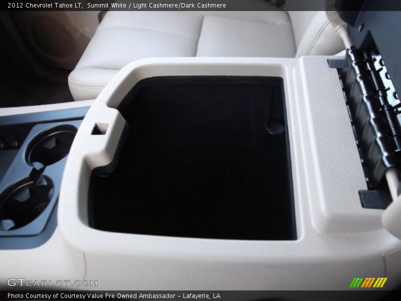 Summit White / Light Cashmere/Dark Cashmere 2012 Chevrolet Tahoe LT