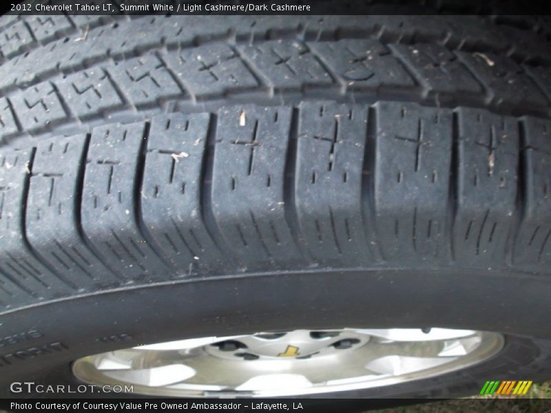 Summit White / Light Cashmere/Dark Cashmere 2012 Chevrolet Tahoe LT