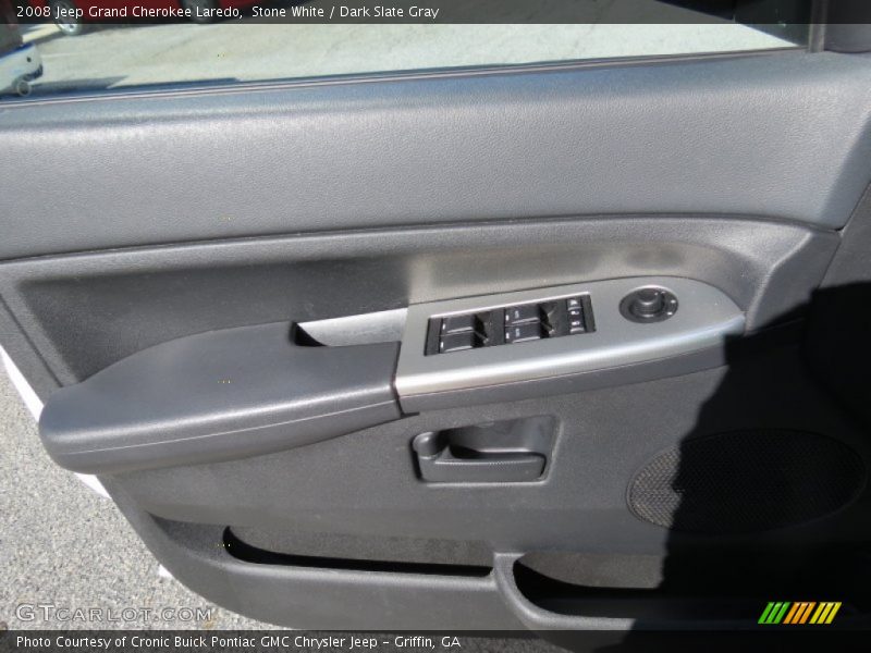 Stone White / Dark Slate Gray 2008 Jeep Grand Cherokee Laredo