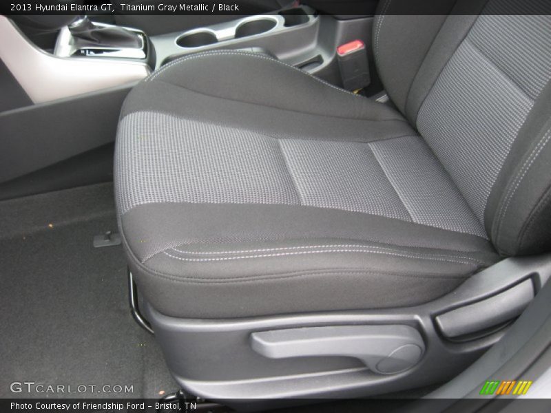 Titanium Gray Metallic / Black 2013 Hyundai Elantra GT