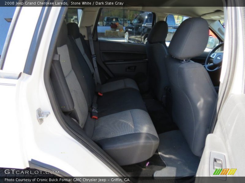 Stone White / Dark Slate Gray 2008 Jeep Grand Cherokee Laredo