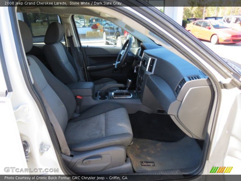 Stone White / Dark Slate Gray 2008 Jeep Grand Cherokee Laredo