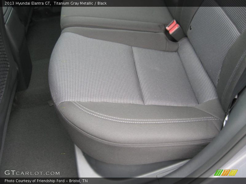 Titanium Gray Metallic / Black 2013 Hyundai Elantra GT