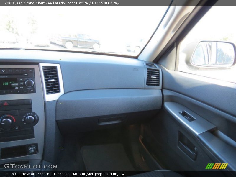 Stone White / Dark Slate Gray 2008 Jeep Grand Cherokee Laredo