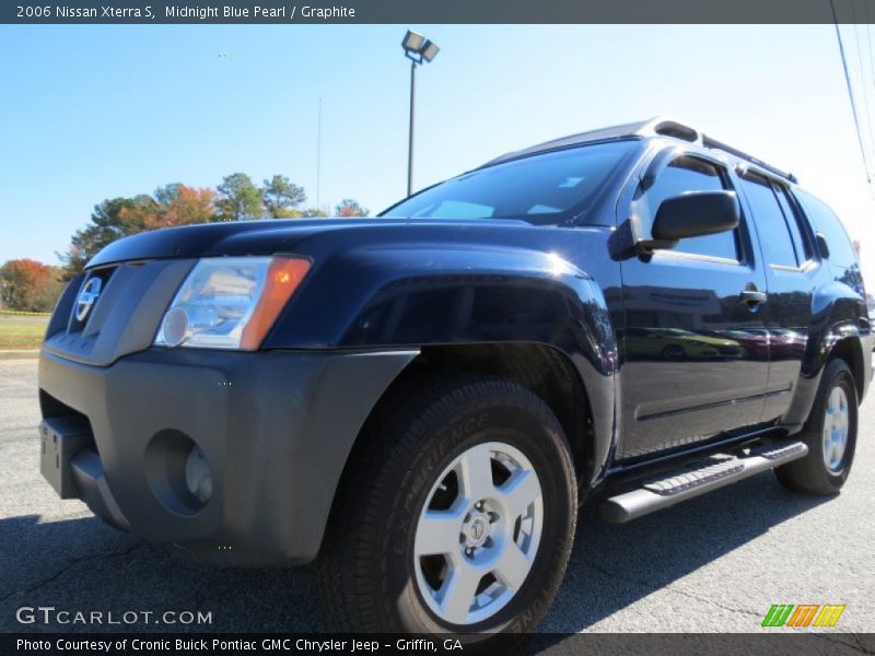 Midnight Blue Pearl / Graphite 2006 Nissan Xterra S