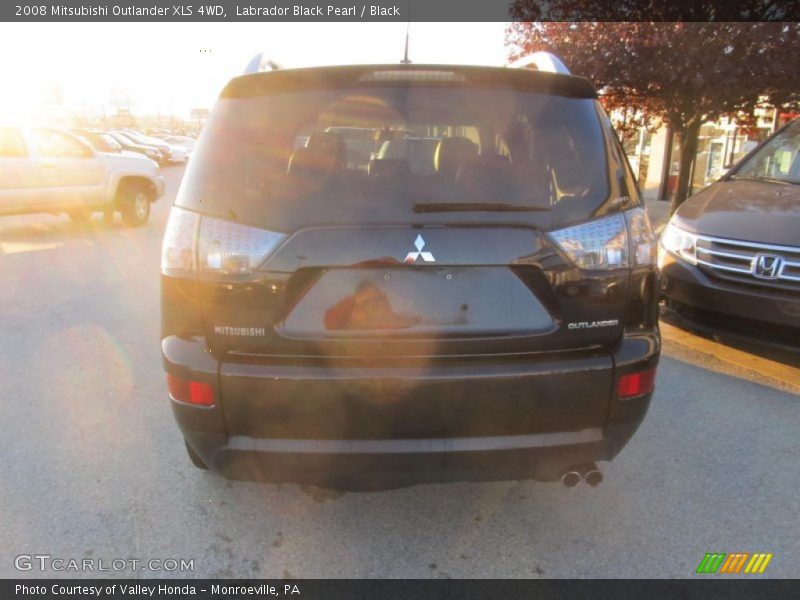Labrador Black Pearl / Black 2008 Mitsubishi Outlander XLS 4WD